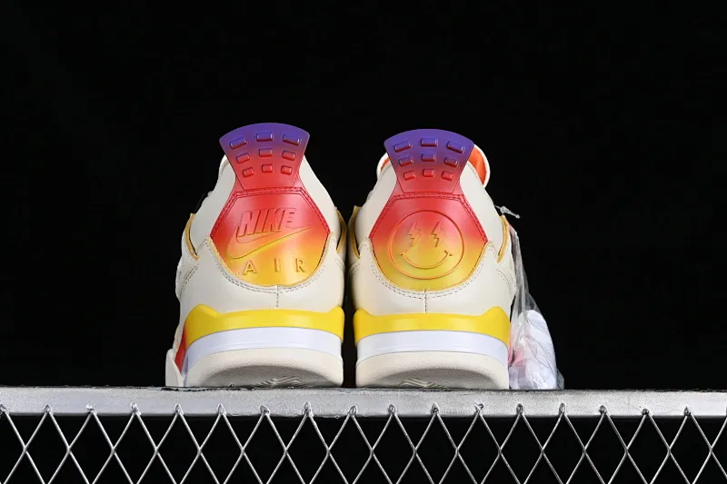All categories Air Jordan Jordan series basketball shoes Air Jordan 4 J.Balvin x Air Jordan 4 Retro AJ4 Joe 4 rainbow gradient DH6927-901